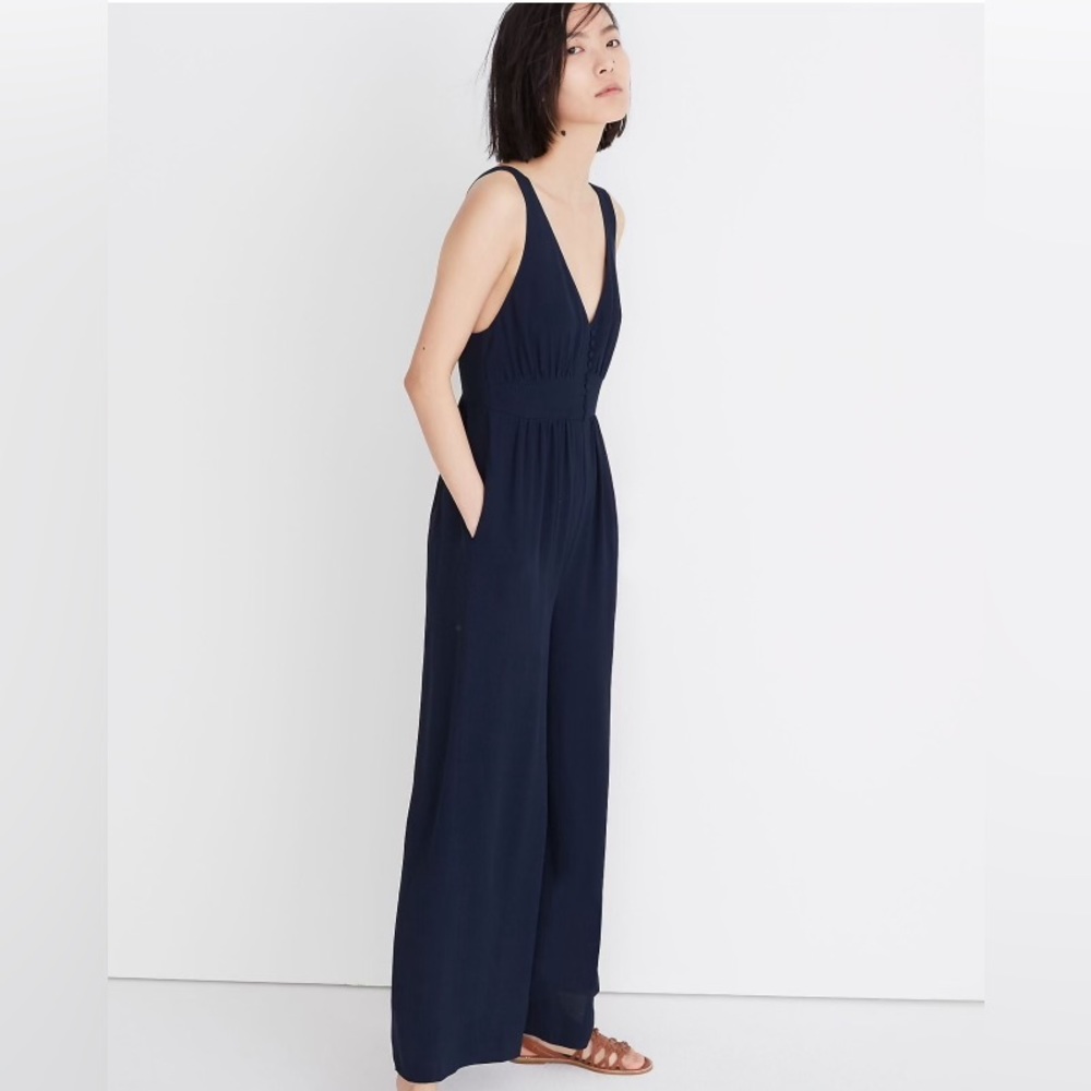 Madewell Jumpsuit Navy Blue Size US 2